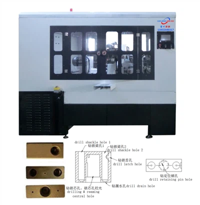 Equipamento de perfuração de bloqueio