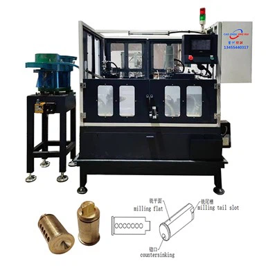 Máquina combinada de fresagem de cilindros